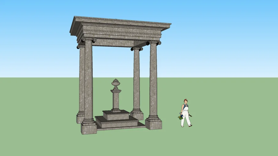 Dashwood mausoleum, inner structure.