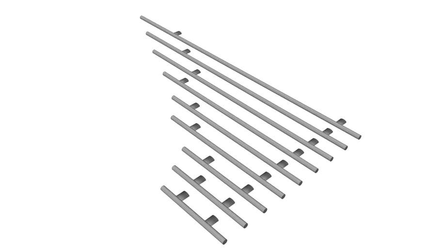 jaladera tubular