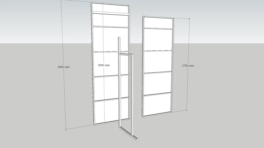 3mtr panel set design