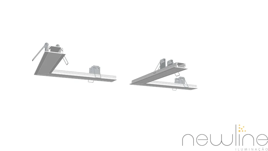 FIT25 PERFIL SLIM - FPE23000LED CPE23000 EMBUTIR