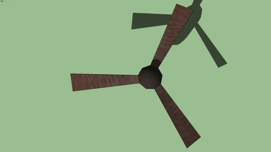 Large ceiling fan