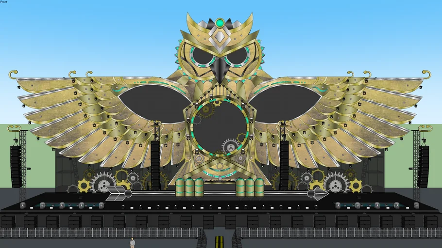 Machine Owl | 3D Warehouse
