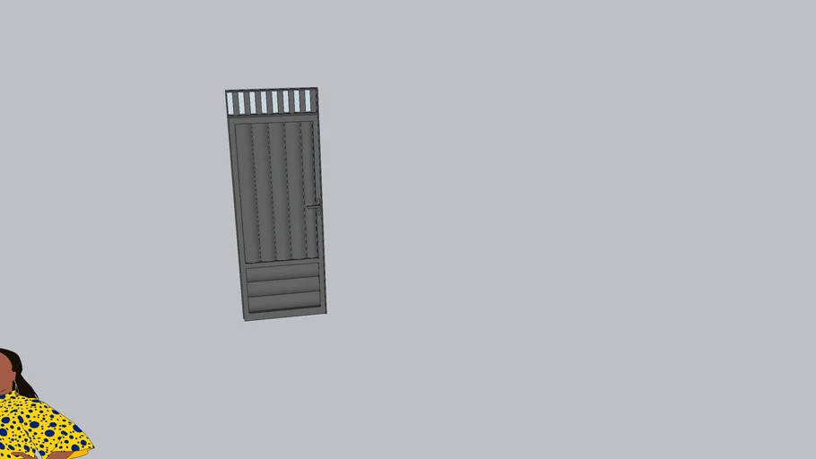 Porta de Aluminio