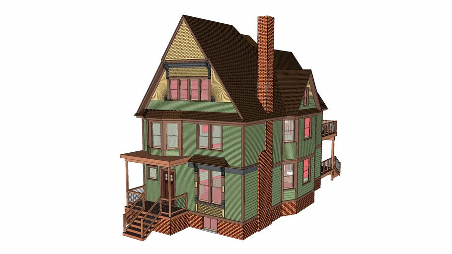 Historic Single Family Wooden Home 256 Horton St. Detroit, MI 48202