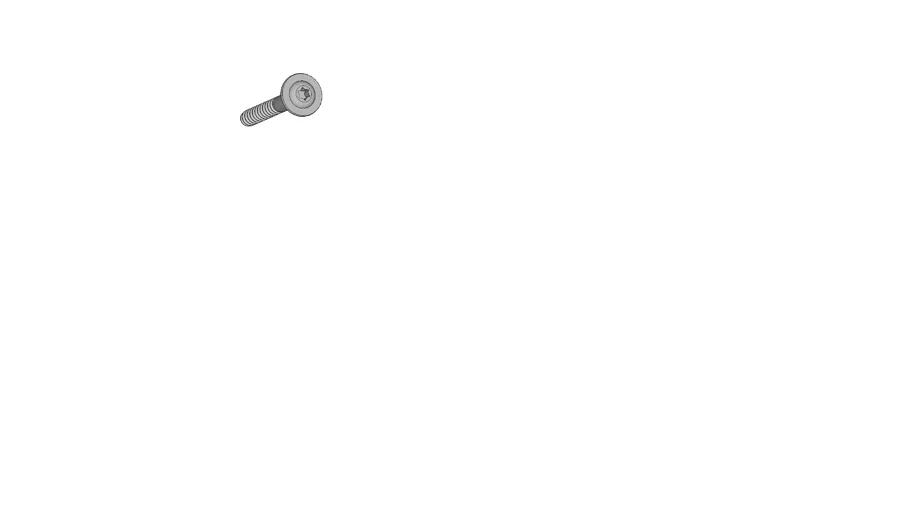 Flanged Round Head Screw for Wood