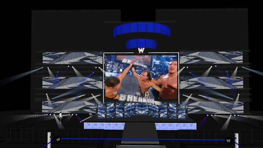 WWE Breaking Point 2009 HD Stage - Almost done