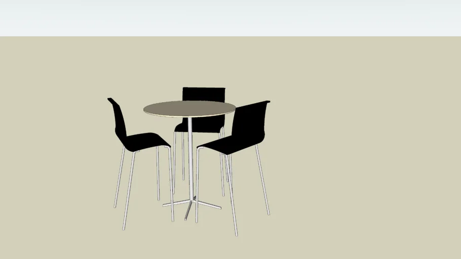 bar stool and table
