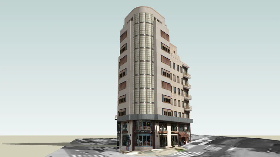 Edificio "El Termómetro", Oviedo (Original)