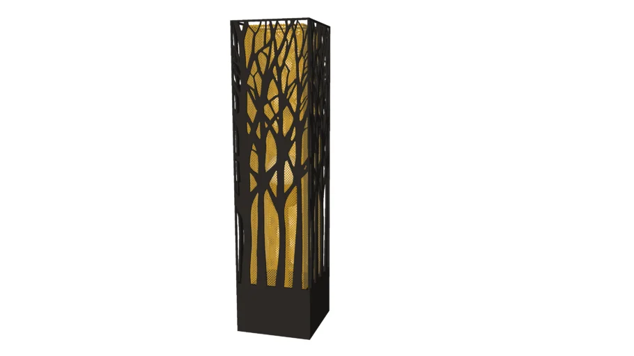 60623 Floor Lamp Mystery Tree 62cm