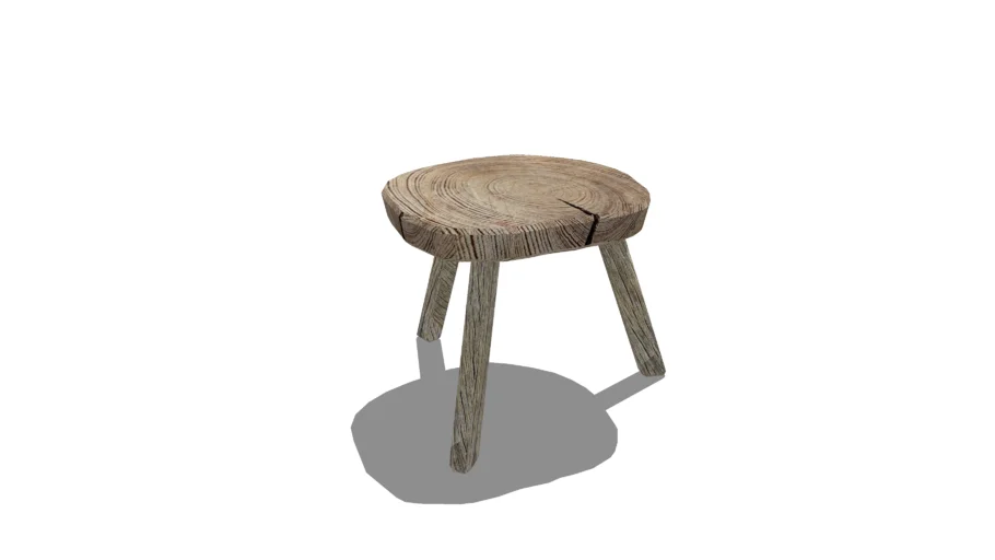 Humble Wood Stool