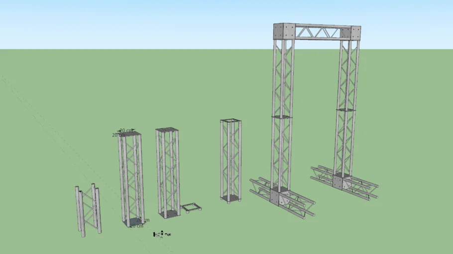 Rigging 20cm Almunium