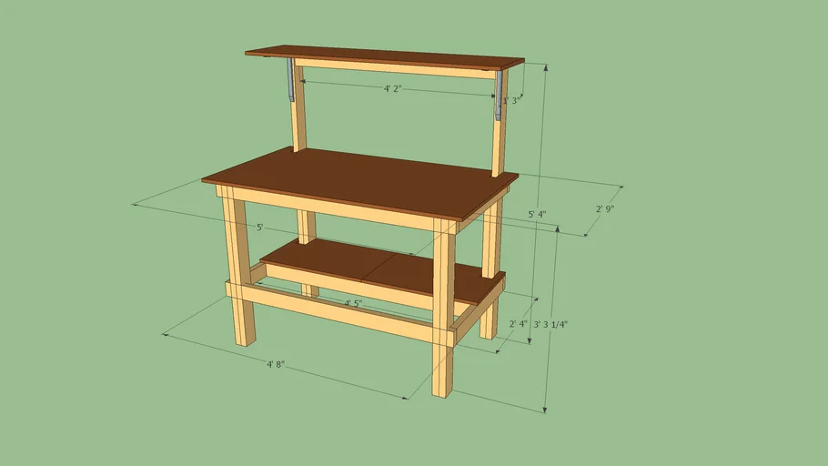 Workbench | 3D Warehouse