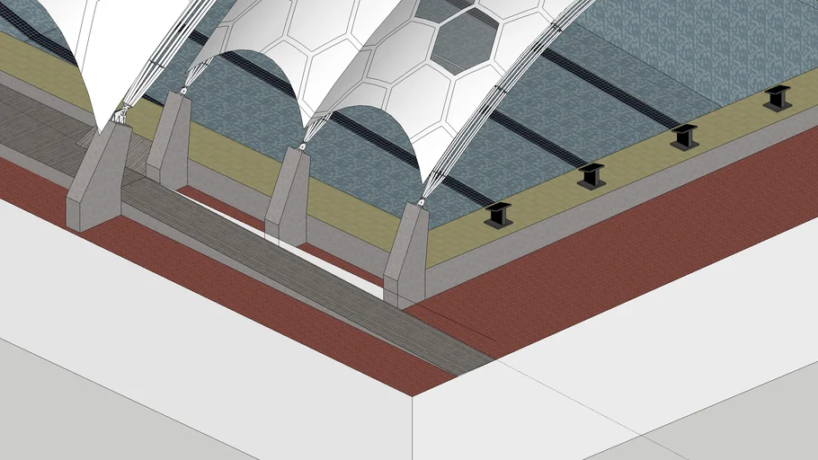 CUBIERTA PISCINA SEMIOLIMPICA