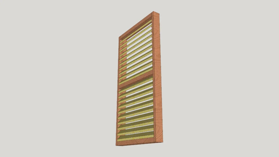 Louvered window shutter
