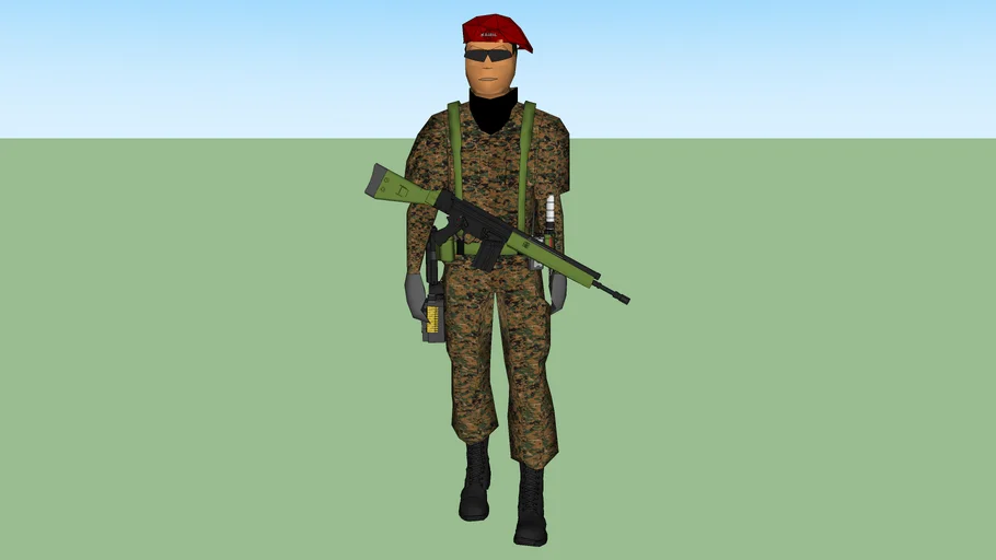    soldado kaibil de guatemala 