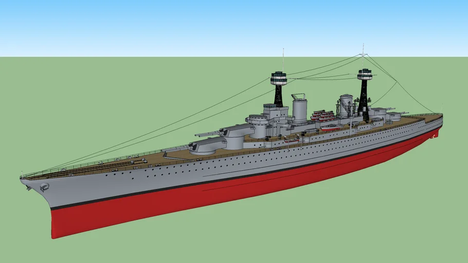 USS CC-1 Lexington class battlecruiser / レキシントン級巡洋戦艦