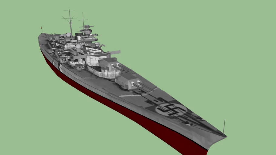 Bismarck-Class Battleship KMS Bismarck