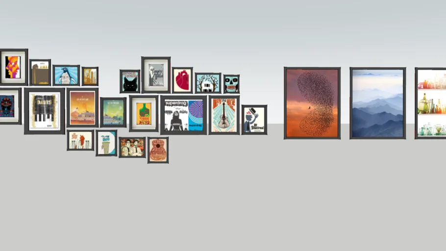 Art Prints in frames