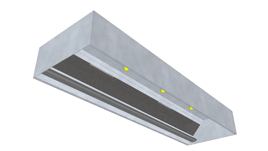CaptiveAire ND-2 kitchen exhaust hood