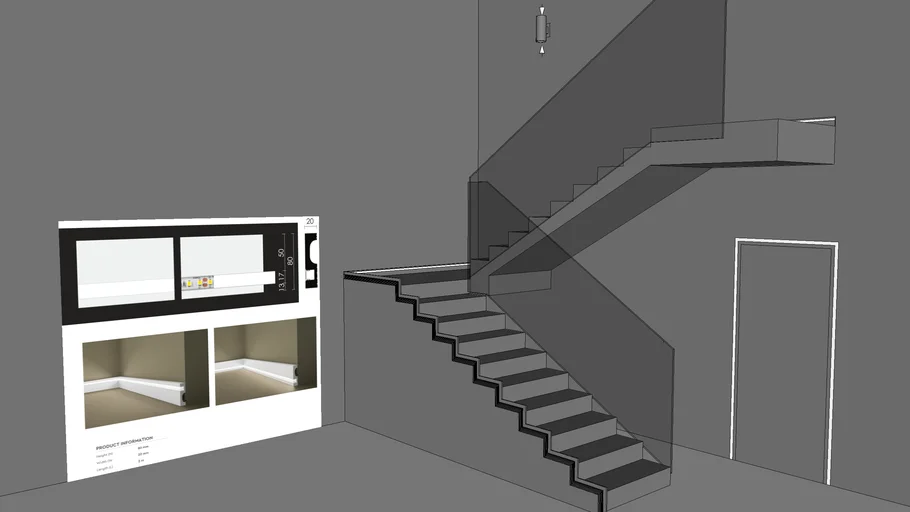 Lighting stairs