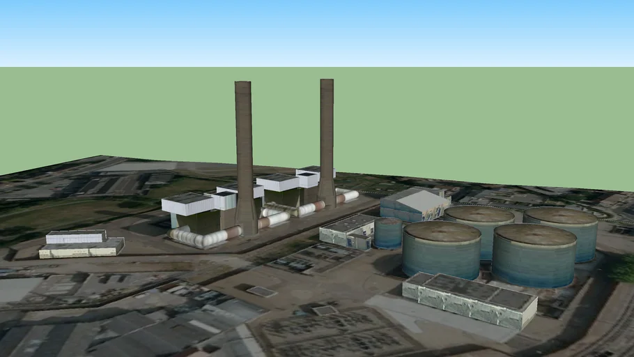Taylors Lane Power Station, Willesden, London