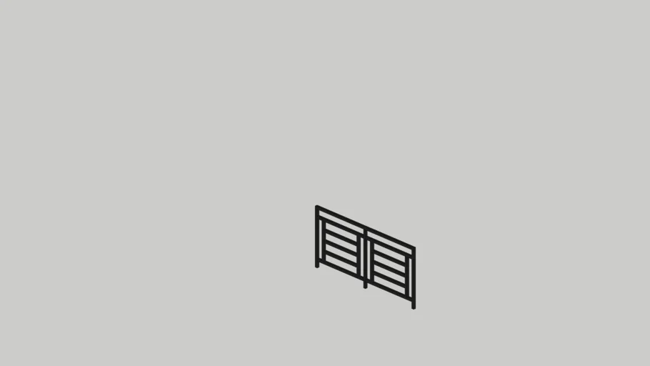Metal Railing | 3D Warehouse