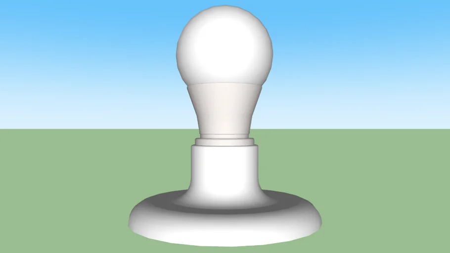 Plafon com Lâmpada de LED