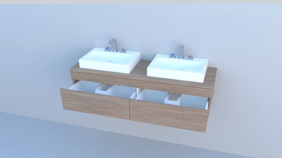 bathroom sink cabinets Duo