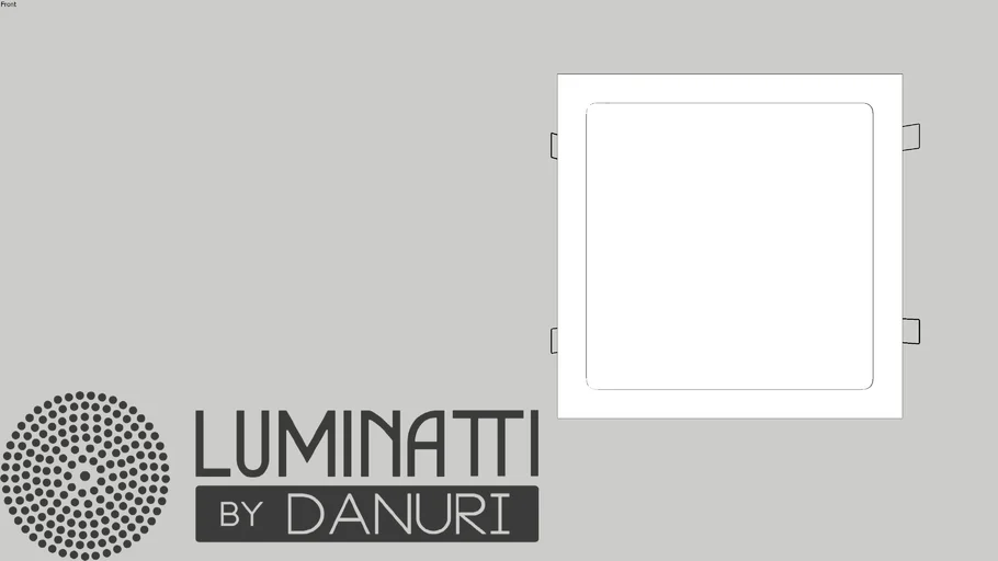 Downlight Quadrada