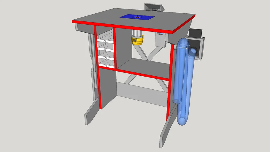 Router Table | 3D Warehouse