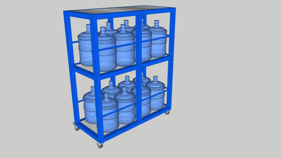 WATER STORAGE RACK | 3D Warehouse