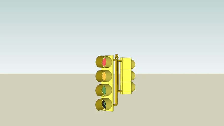 two-way traffic lights with left turn