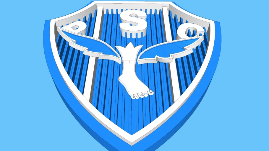 Escudo 3D do Paysandu Sporte Club