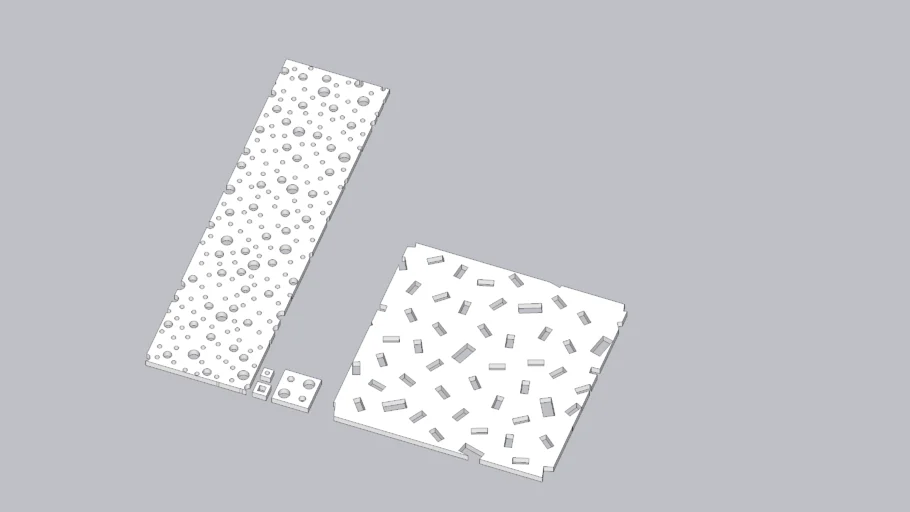 Faux plafond Rigitone - Enmesh Vray
