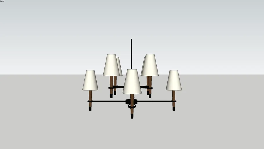 Ventana TWO TIER Chandelier - Jonathan Adler