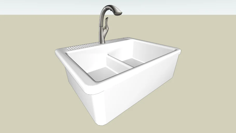 IKEA-farmhouse kitchen sink