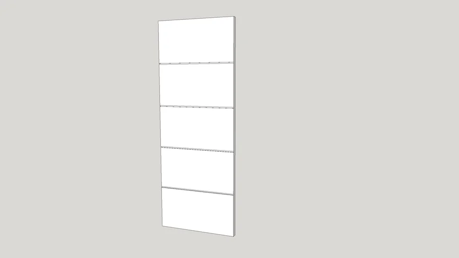 FOLHA DE PORTA - MODELO DE NEGATIVO - 01