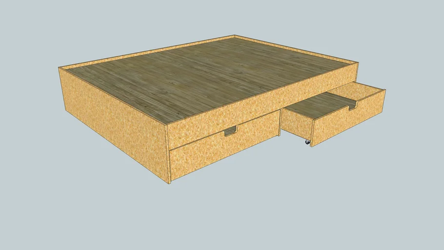 Double bed