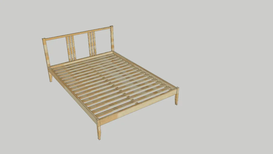 Fjellse Ikea bed | 3D Warehouse