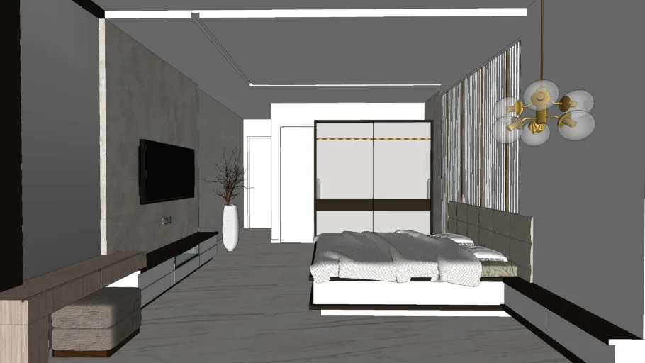 luxury master bedroom