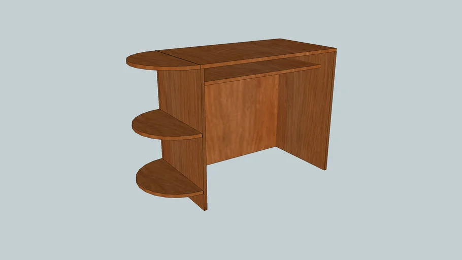 desk extension from kit