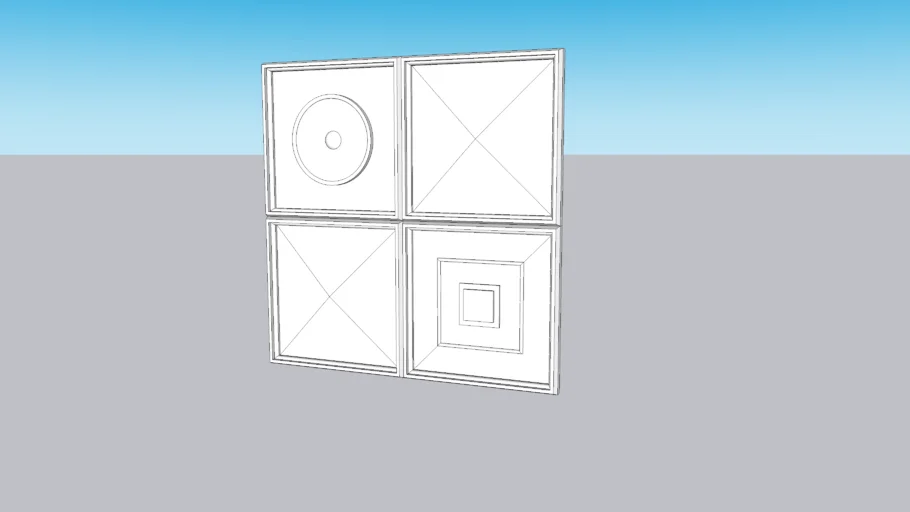 3d wall pop art