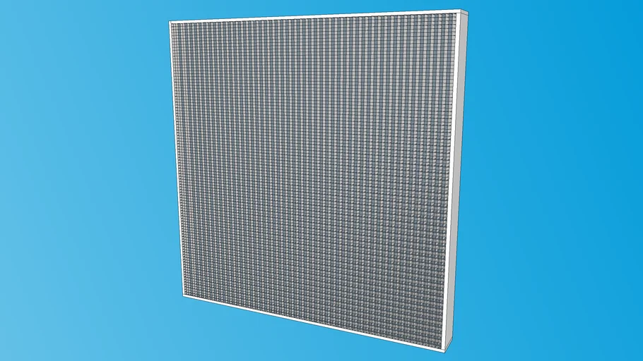 Activated carbon air filter