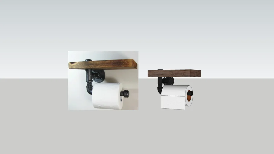 industrial wall toilet paper