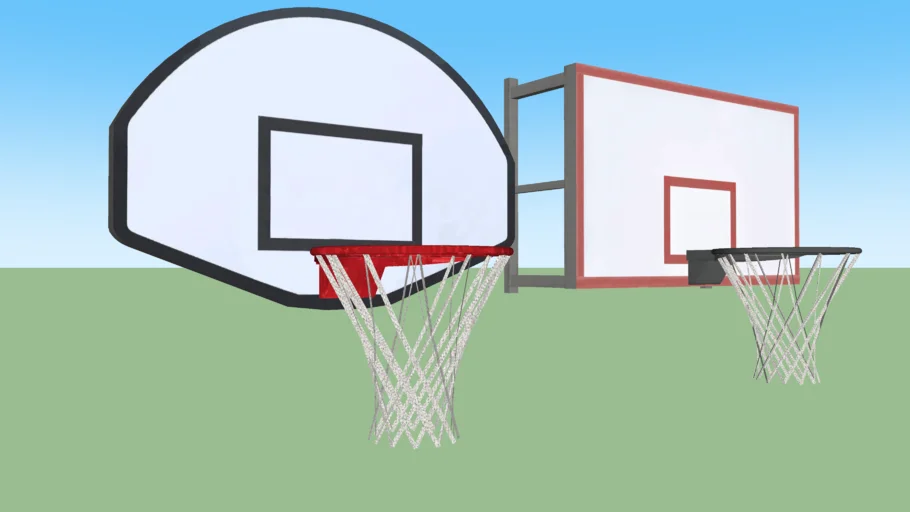 Basketball hoops 