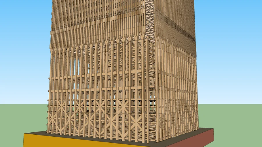World Trade Center North Tower setup