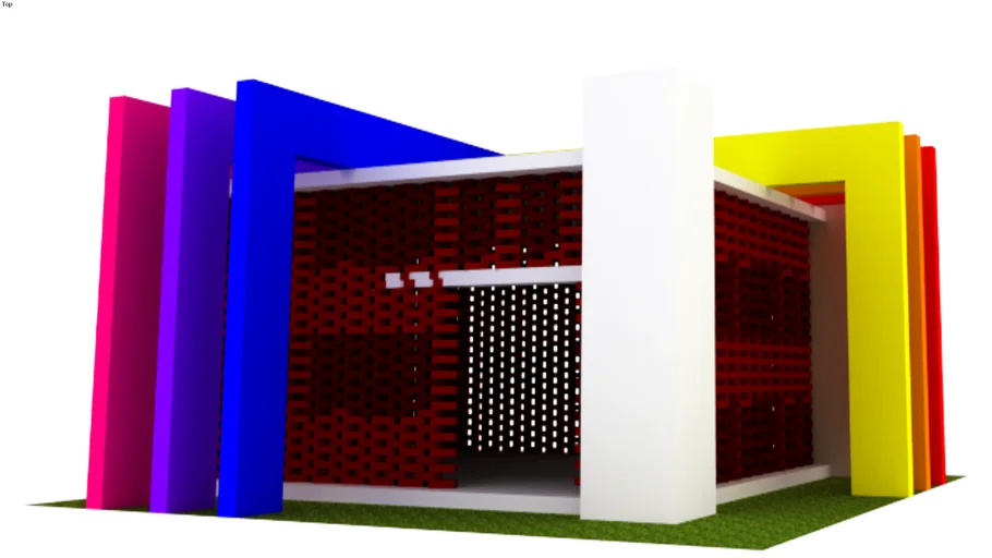 exhibition, pavilion