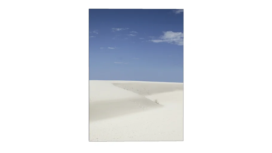 Quadro Decorativo Fotografia Céu e Duna