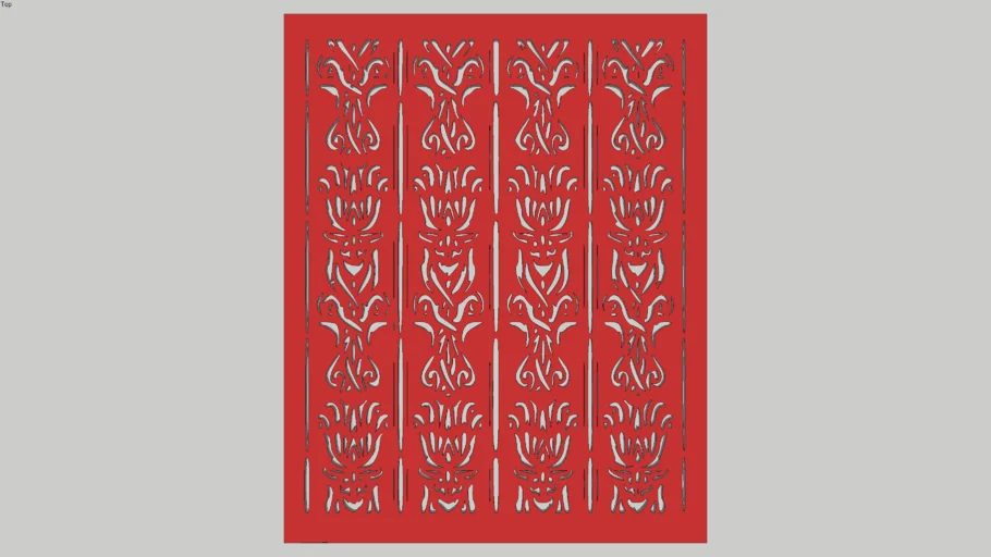 CNC CUTTING MOTIF DAYAK