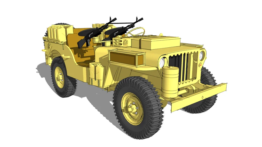 Jeep Willys SAS 1942